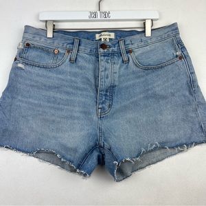 Madewell Curvy Relaxed Denim Jean Shorts